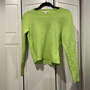 Happily grey long sleeve knit‎ top size large EUC